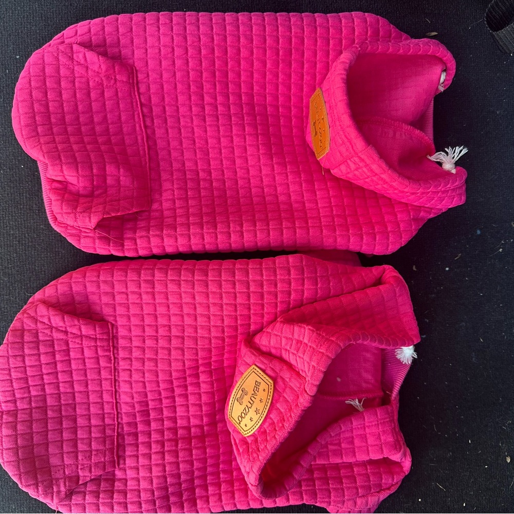 Cozy Pink Dog Sweater